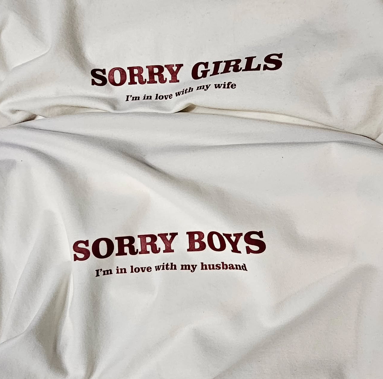 Sorry boys, I'm in love with my HUSBAND